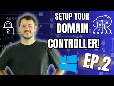 Jake's Active Directory domain controller video thumbnail